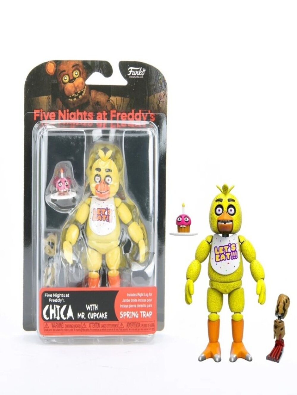 Funko Five Nights at Freddy's Chica Action Figure with Mr. Cupcake